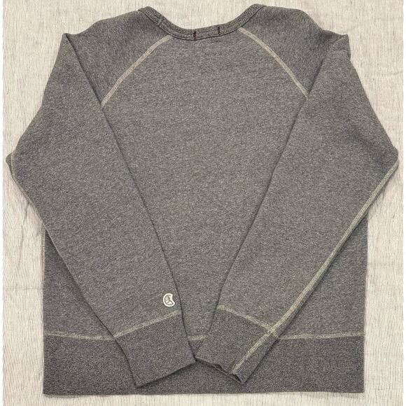 Champion x Todd Snyder Made in Canada Grey Raglan Sweatshirt Medium - Picture 2 of 4